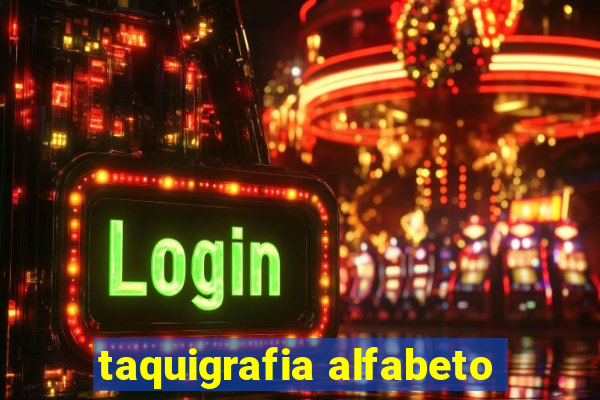 taquigrafia alfabeto